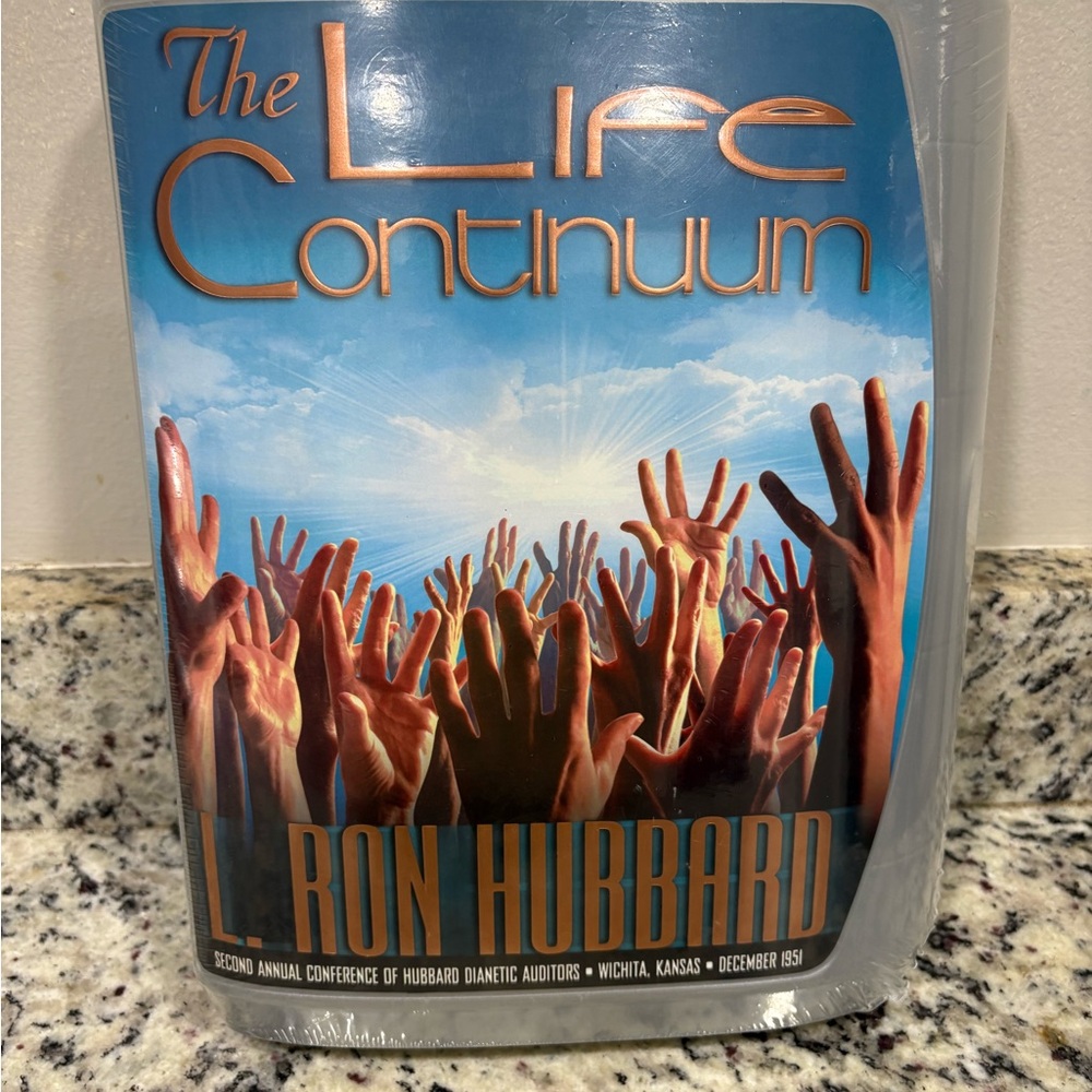 L Ron Hubbard The Life Continuum Audiobook Set SEALED 10 Lectures